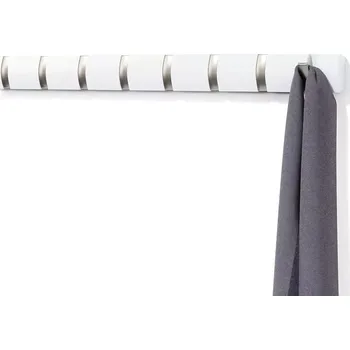 věšák na klíče Věšák na zeď Umbra FLIP 8 háčků, varianty: Bílá