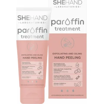 SheHand Parafínová kúra - Exfoliační peeling na ruce 75 g (Parafínová kúra)