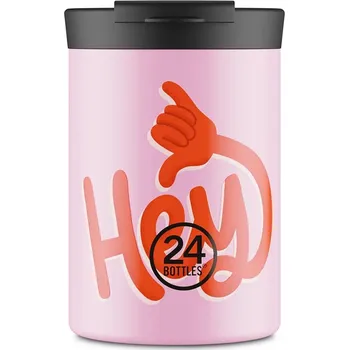 Termohrnek Termohrnek 24bottles Travel 350ml Pink Travel.350.Hey růžová 30X, vel. ONE SIZE