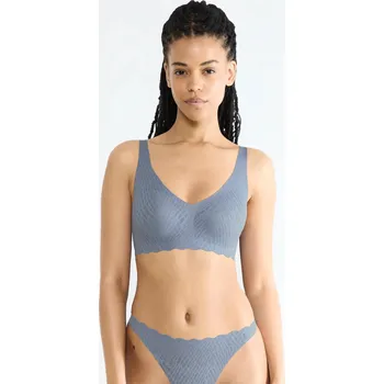 Podprsenka sloggi ZERO Feel Bliss Soft bra Bluish Gray - 00PP 10219688*00PP Velikost: S