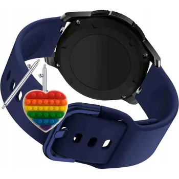 Pouzdro na mobilní telefon Řemínek Řemínek pro Kumi GW16T Pro, Silikonový Tmavě Modrý Smyčka, nastavitelný