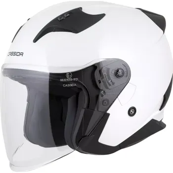 Helma na motorku Helma na motorku CASSIDA Reflex 2.0 Solid (bílá/černá)