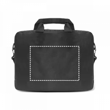 brašna na notebook METZ. Aktovka na notebook 15.6'' z materiálu 600D 1 Zadní část, 200 x 140 Transfer, 1 barva