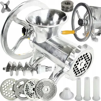 Kuchyňský mlýnek Mlýnek na maso s klikou a řemenicí MAR-POL 3.100 Kg HOBY Sklad3 M90137 (3.100 Kg HOBY Sklad3 M90137)