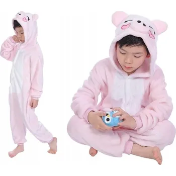 Chlapecké pyžamo DĚTSKÉ PYŽAMO PIG PRASÁTKO KIGURUMI KOSTÝM 110