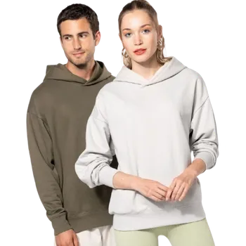 Pánská mikina Unisex oversize mikina s kapucí navy Unisex XS