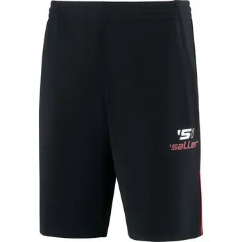 Saller S1 Tréninkové a volnočasové šortky – pánské sportovní kraťasy BARVA: 170 červená-černá, Velikost: XS Šortky s rychleschnoucím materiálem S.Dry-Tech