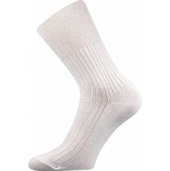 Pánské ponožky BOMA Ponožky Zdrav. MEDICINE + DIABET Barva: Bílá, Velikost: 41-42