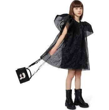 Dámské oblečení Dívčí šaty Karl Lagerfeld Z30624.114.150 černá 99X, vel. 150