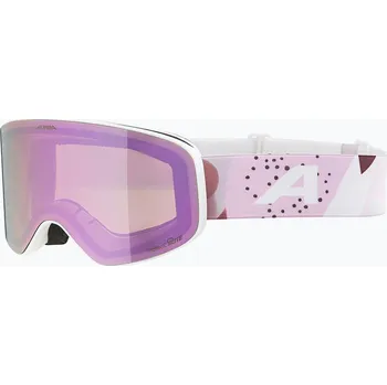 Dětské lyžařské brýle Alpina Fernie Q-Lite white/rose matt
