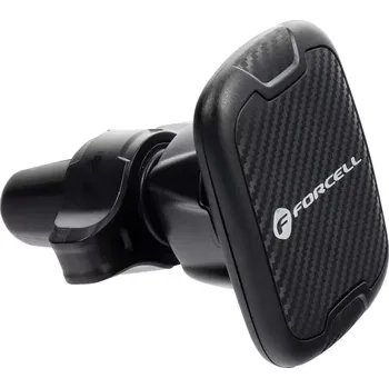 Magnetic car phone holder Forcell F-Grip Carbon H-CT325 air vent black 440946