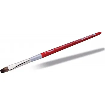 Umělecký štětec Kolibri štětec na akvarelové barvy plochý serie 1678SQI/velikost 14