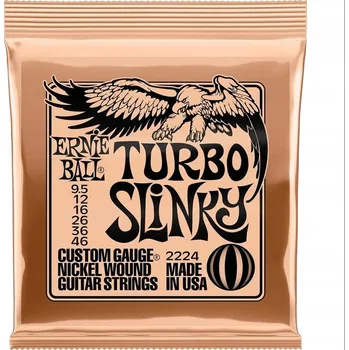 Strunný nástroj Kytarové struny Ernie Ball 2224 Turbo Slinky