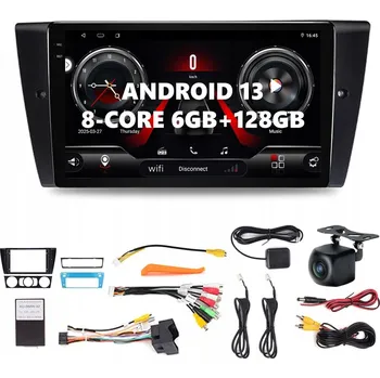 Mobilní telefon ANDROID 13 RÁDIO pro BMW E90/E91/E92/E93 (2005-2012) s Android Auto a CarPlay, 6GB RAM/128GB