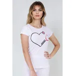 2P Servis Triko dámské Stetoskop Bílá M