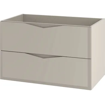 Koupelnový nábytek DELICA-01 - Skříňka pod umyvadlo 2 zásuvky 80 cm Kašmír