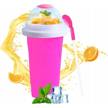 Kelímek na zmrzlinu, granitu, sorbety, ledovou tříšť, koktejly s lžičkou/brčkem 330 ml