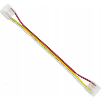 Příslušenství pro LED osvětlení Spojka pro LED pásky MONO CCT COB DIGITAL 10mm, oboustranná, zacvakávací, s vodičem