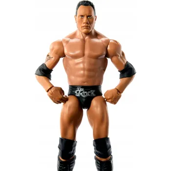 Figurka Akční figurka Mattel WWE Main Event The Rock, 15 cm