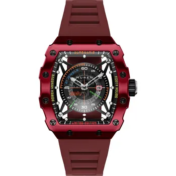 Hodinky Nubeo NB-6080-04 Huygens Automatic Limited 43mm 5ATM