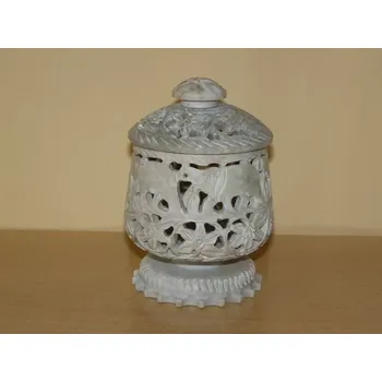 Aroma lampa Svícen - mastek - na stojánku s víčkem - kvm25