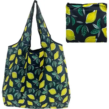 Carmani® Carmani - Skládací taška s dekorem citrónů - 35x46x8 cm