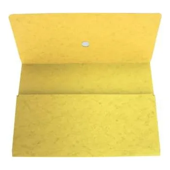 Prešpánová odkládací kapsa na dokumenty A4 - žlutá, 1 ks