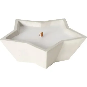 Svíčka Dekorativní svíčka Boltze Bonko 5,5 x 22cm bílá barva 2069461 00X