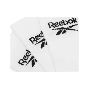 Pánské ponožky Dlouhé ponožky Reebok R0452-SS24 (3-pack) Bílá 40_42
