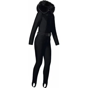 Dámský overall Lyžařský overal GOLDBERGH Glisser Faux Border Černá XS