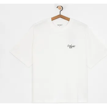 Carhartt WIP Signature Script (white/black) XL, bílá