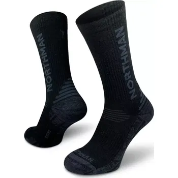 Pánské oblečení Northman Veles Merino ponožky, černé