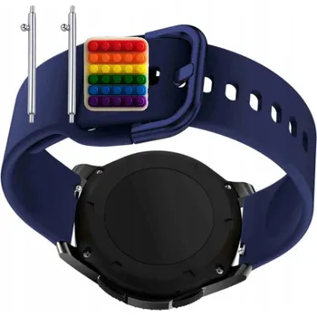 Pouzdro na mobilní telefon Řemínek Řemínek pro Watchmark Kardiowatch Cardio One, Silikonový Tmavě Modrý Smyčka