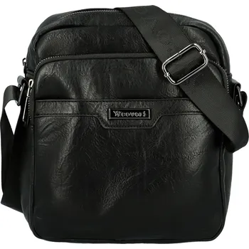 Pánská crossbody taška černá - Coveri Kaan černá