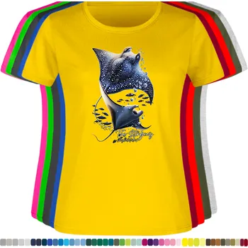 damske-levne-bavlnene-tricko-digitalni-potisk-rejnok Barva: Yellow - žlutá, velikost: M