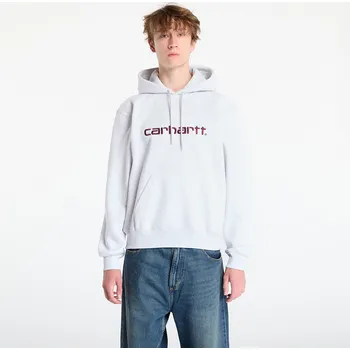 Pánská mikina Mikina Carhartt WIP Hooded Carhartt Sweat UNISEX Ash Heather/ Rondo L