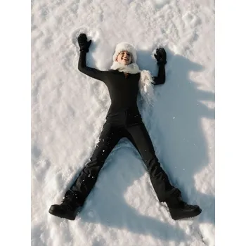 Dámské legíny Sinsay - Legíny s kožíškovou podšívkou - černá - 490FJ-99X - 490FJ-99X-XS