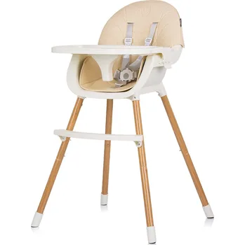 Dětsný nábytek CHIPOLINO Jídelní židlička Rio 2v1 Sand