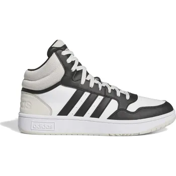 Pánské tenisky Pánské Vysoké tenisky ADIDAS HOOPS 3.0 MID IH0157 – Bílá 46