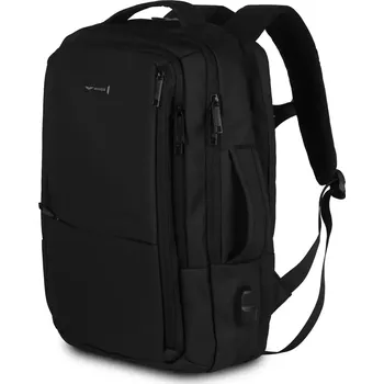batoh na notebook WINGS Příruční zavazadlo - batoh OSP003 43x30x20 BLACK