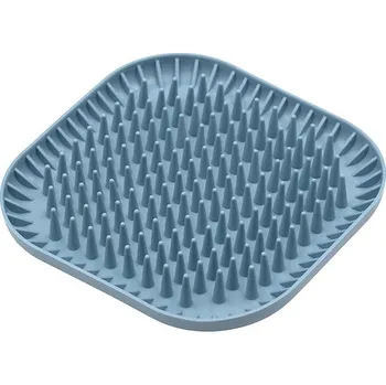 Miska pro psa Fiboo Zpomalovací podložka Fiboowl Spiky, blue