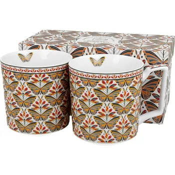 Hrnek 400 ml GEOMETRIC - Papilio - sada 2 ks