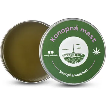Bylinná léčivá mast Konopná mast s kostivalem 80 g Svatý Sedláček