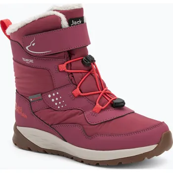 Dívčí tenisky Dětské boty Jack Wolfskin Polar Bear-G Texapore High Vc raisin