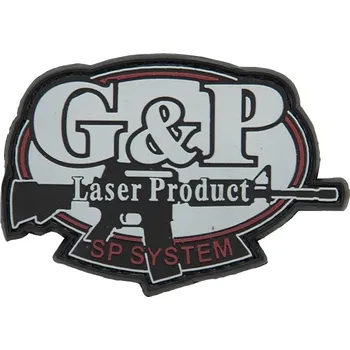 Nášivka Plastové 3D patche 3D gumová nášivka G&P - Barevná
