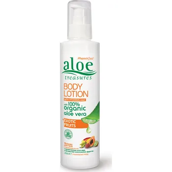 Tělové mléko Aloe Treasures Tělové mléko s aloe vera a exotickým ovocem (250 ml)