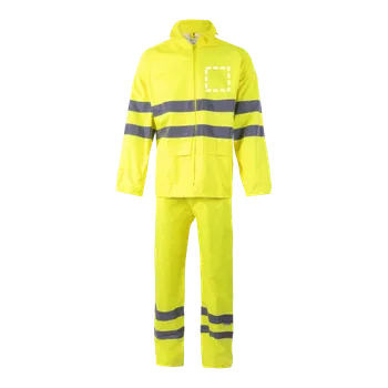 Pláštěnka VL VENUS. Oblek do deště (130 g/m²), z polyesteru (100 %) s PU zátěrem 300 Pravá strana, 100 x 100 Sítotisk (textil), 1 barva