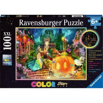 Puzzle svítící puzzle Popelka XXL 100 dílků RAVENSBURGER