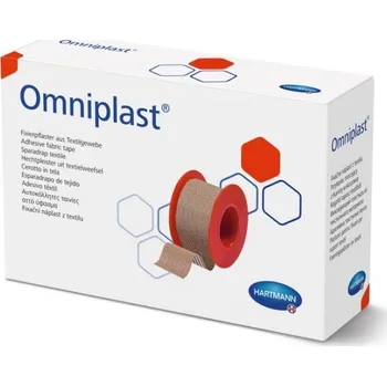 Náplast Náplast cívková Omniplast Hospital 1,25 cm x 9,2 m, textilní, 24 ks