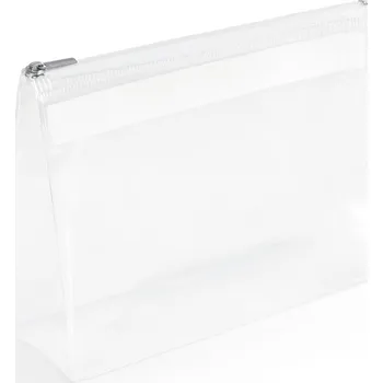 Kosmetická taška CHASTAIN. Pouzdro EVA se zipem a kovovým táhlem - Bílá